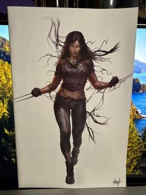 X-23 #1 NM  LUCIO PARRILLO SDCC WHITE CONVENTION VIRGIN VARIANT X-MEN MARVEL