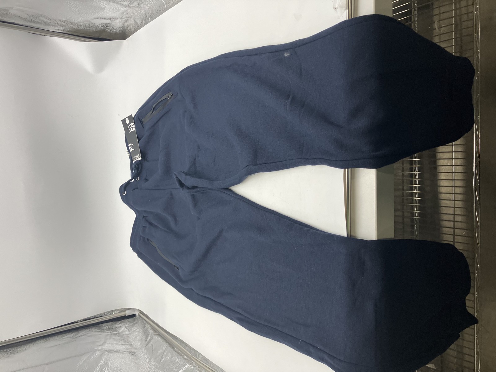 СПОРТИВНЫЕ БРЮКИ ДЛЯ БЕГА ТРУСЦОЙ F-5001 J.COME - РАЗМЕР: МУЖСКИЕ L - ТЕМНО-СИНИЙ