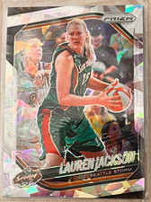 Seattle Storm Legend 2025 Panini Prizm WNBA - Lauren Jackson #91 Ice Prizm