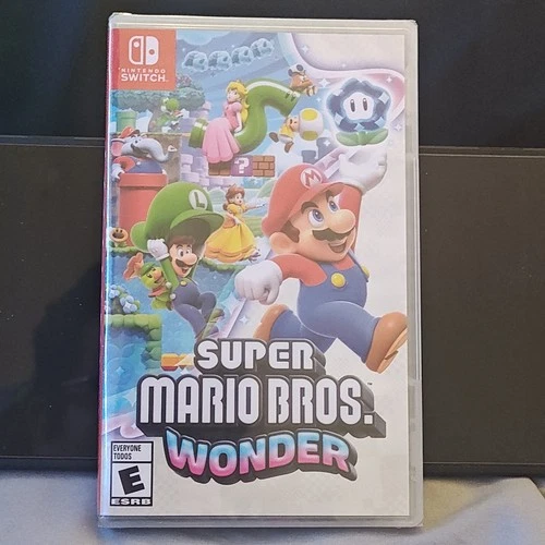 Nintendo Super Mario Bros. Wonder for Switch 1 and 2, Brand New FACTORY SEALED