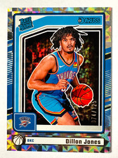 2024-25 Donruss Dillon Jones SILVER Parallel RC SP #/125 Thunder Rated Rookie!