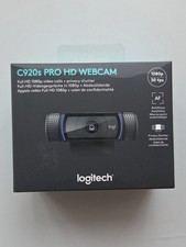 Logitech C920s Pro HD-Webcam, Schwarz, Full HD 1080p - Top Zustand mit OVP