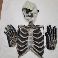 1996 The Paper Magic Group Vintage Skeleton Mask Ribcage Hands