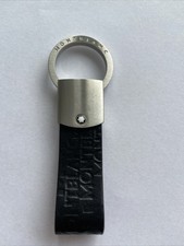 Montblanc Schlüsselanhänger  Meisterstück Schwarz Leder !!
