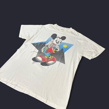Vintage 90s Mickey Mouse Single Stitch shirt size Medium