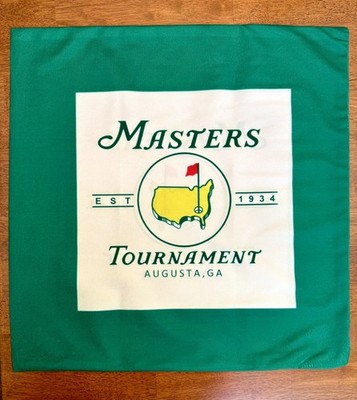 Masters Golf Tournament Pillow Cover Augusta, GA | 18''X18'' | NEW 