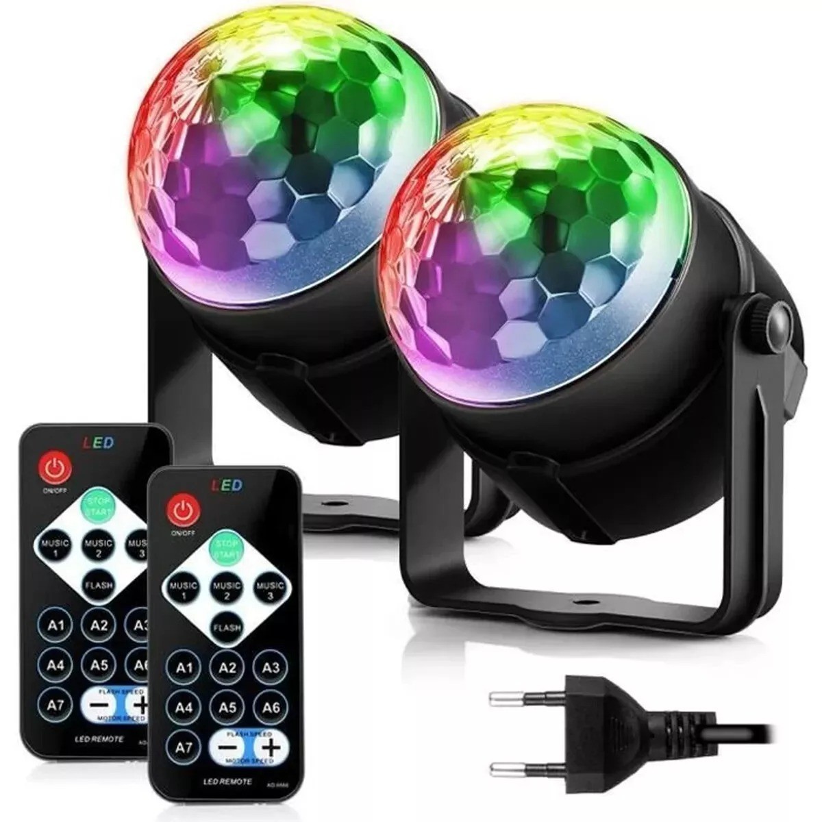 Projecteur de soirée LED portable pour réussir l'ambiance d'un anniversaire dans le salon
