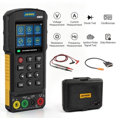 Auto Diagnostic Multimeter Oscilloscope Ammeter Voltmeter Diode Frequency Tester