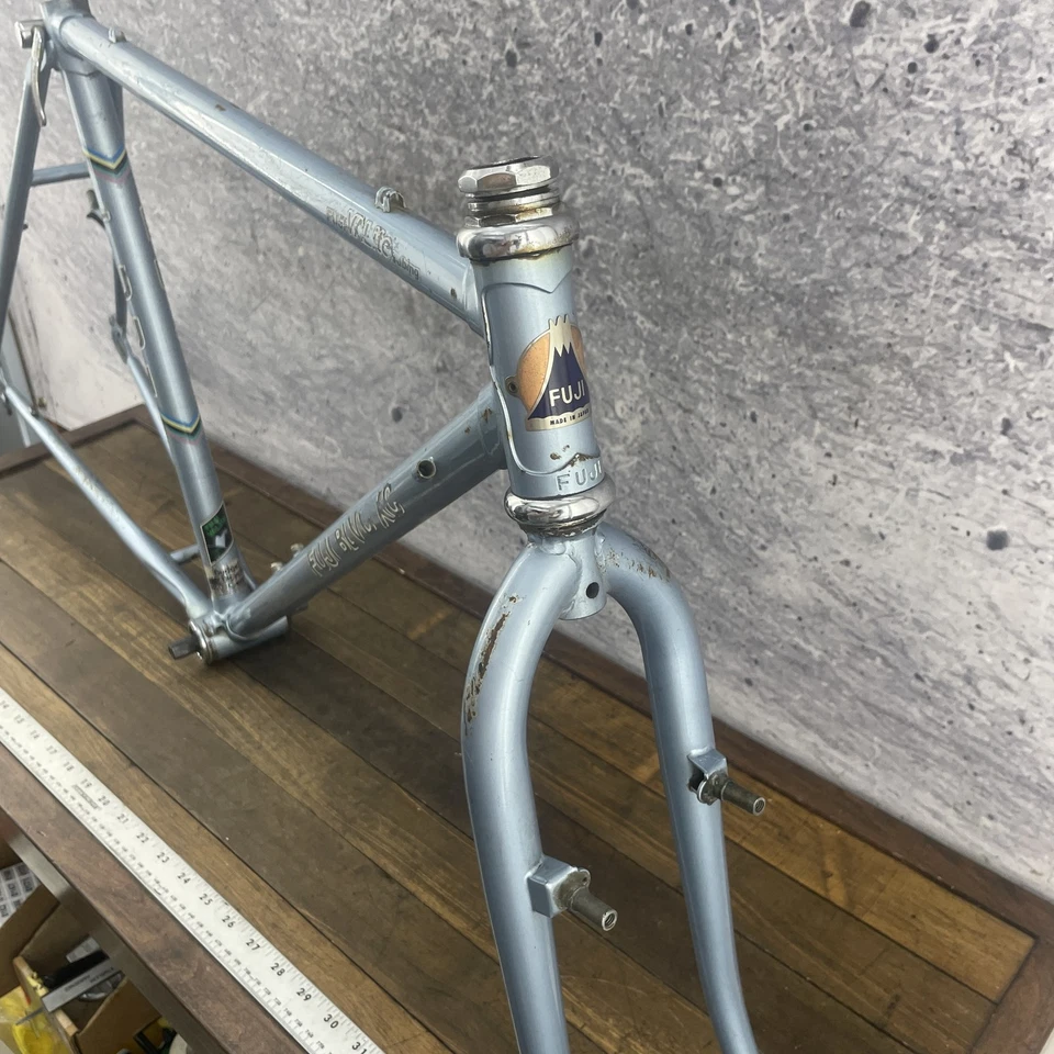 Juego de cuadro vintage Fuji BLVD XC 19 pulgadas bicicleta de montaña 26 Japón Chromoly Suntour MTB Foto 2 de 4