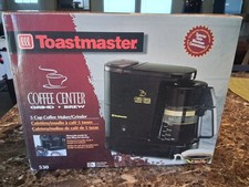 NUEVO Centro de café Toastmaster vintage con molinillo Modelo: 530 5 tazas