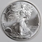 2003 American Silver Eagle (BU) - AUTHENTIC - In a Capsule to Protect It!