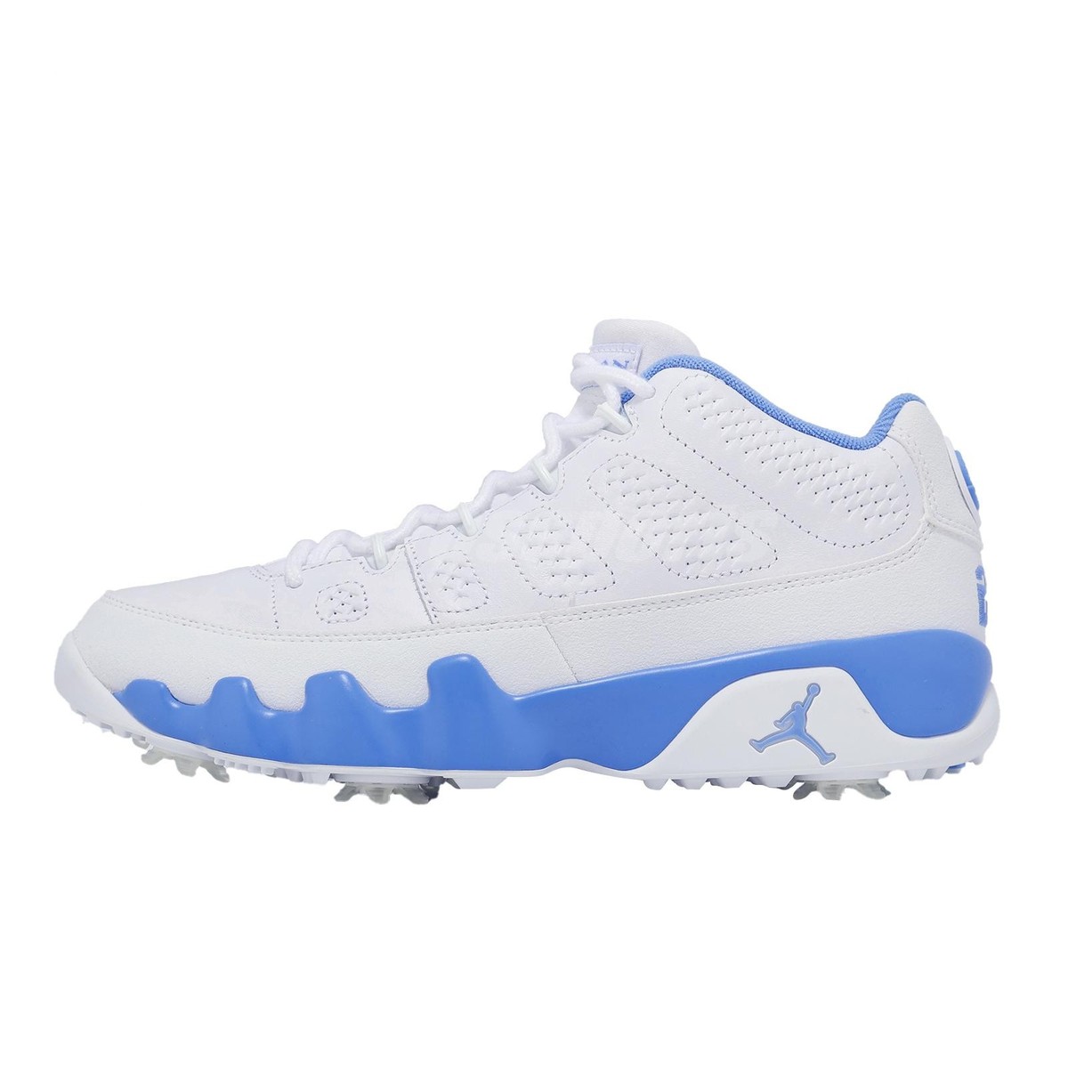Nike Air Jordan 9 Golf AJ9 UNC University Blue Men Golf Cleats