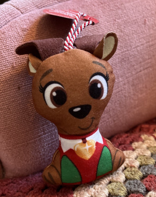 McDonalds Happy Meal Spielzeug - Rentier - Elf Pets (2022) Neu mit Etikett Stofftier