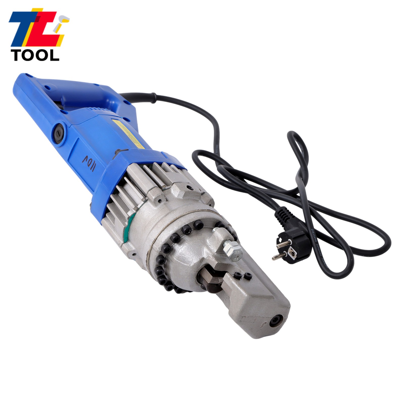 Portable Electric Rebar Cutter RC-16, 3/20"-5/8" Range, 220V/110V Dual Voltage
