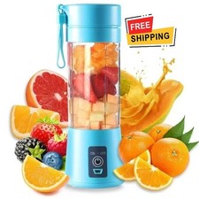 Mini Portable Electric Juice Maker Blender Smoothies Juicer Fruit Machine 380ML