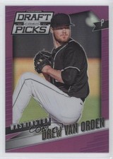 2014 Panini Prizm Perennial Draft Picks Purple 19/149 Drew Van Orden #56 z6b