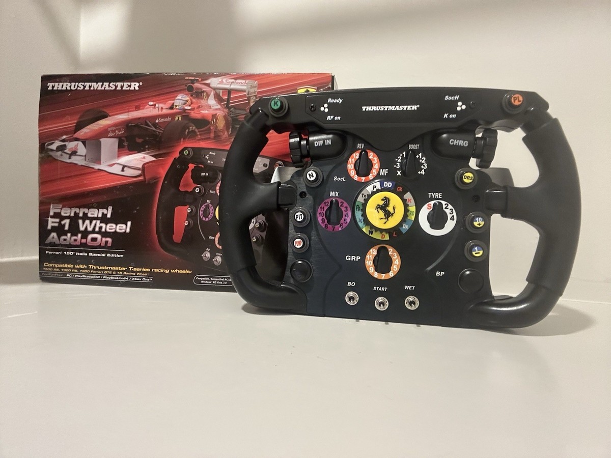 Thrustmaster T300 RS GT Edition Racing Wheel Ferrari F1 Add-On for