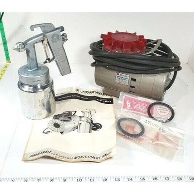 Vintage Powr-Kraft Diaphragm Sprayer Compact Spray Outfit QBW-6300A Wards