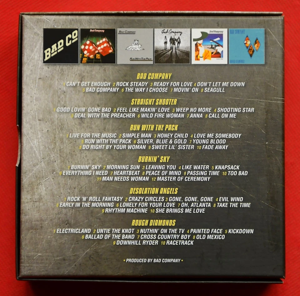 Bad Company – The Swan Song Years 1974-1982 - BOX SET - 6x CD - EU - 2019 - Bild 3 von 4