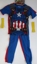 Marvel Avengers Age of Ultron 4 Piece Cotton Sleepwear Set Size 8 NWT Retail 44