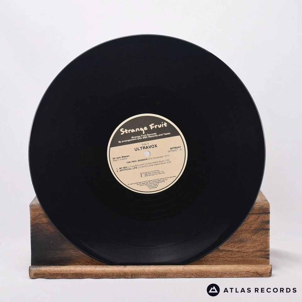Ultravox The Peel Sessions A1 B-1 12" Single Vinyl Record SFPS047 - VG+/VG+ Foto 4 de 4