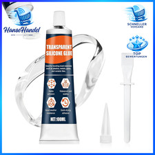 Silikonkleber Transparent 100ml Schnelltrocknend Wasserdicht Starke Haftung