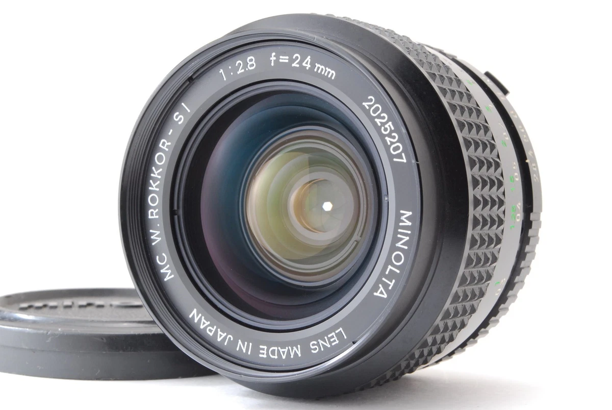 ジャンク】ミノルタ MC.W.ROKKOR-SI 24mm F2.8 734 銘玉 MINOLTA MC W