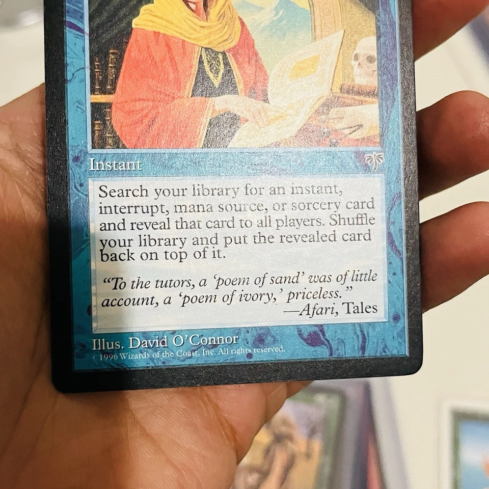 Magic The Gathering - Mystical Tutor Mirage MTG — MP - Image 3 of 4