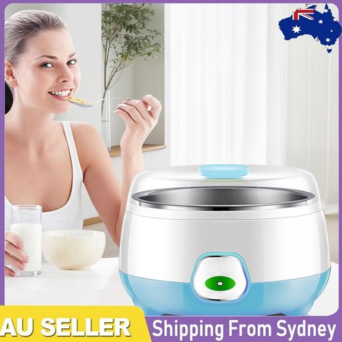1L Natto Fermenting Machine Stainless Steel Portable Yogurt Maker for DIY Yogurt