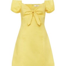 JustFab Front Tie Mini Dress WMNS Sz S NWT
