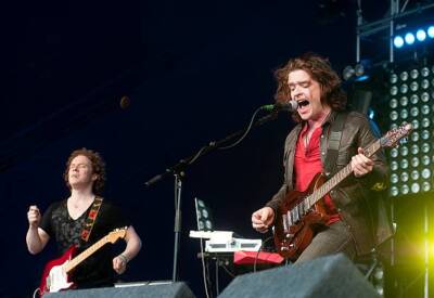 Daniel Cavanagh Vincent Cavanagh of Anathema live onstage at High - Old Photo