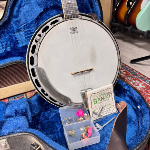 Tokai T-650R "Gold Star" 5 String Banjo w/OHSC MIJ 1981