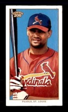 2002 Topps 206 Polar Bear #200A Albert Pujols Red Jersey Variation