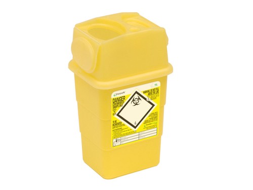 Sharps Pattumiera Scatola 0.2L,0.3L,0.45L,0.6L,1L,1.8L,2L,3L,4L,7L,9L,13L,24L,30L - Foto 5 di 54