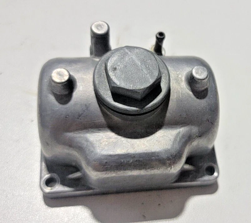 Carburador izquierdo flotador cuenco A 1970-1972 Yamaha DS7 R5 R5B R5C Foto 3 de 4