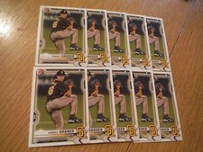 ROBERT GASSER -(10x) 2021 Bowman Draft 1st Prospect Card ( LOT ) BREWERS Invest!