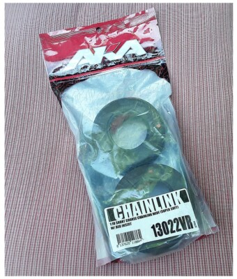 AKA Racing 1/10 SC Truck Chain Link Wide (Super Soft) W/Red Insert AKA13022VR