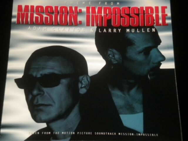 Theme From Mission Impossible Maxi Single By Adam Clayton Larry Mullen Jr Cd Jun 1996 Island Label For Sale Online Ebay