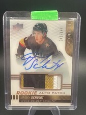 2019-20 UD Premier Acetate Rookie Patch Auto ARJS Jimmy Schuldt #/249 SICK PATCH