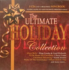 CHRISTMAS The Ultimate Holiday Collection 5 CD Songbook BING CROSBY SINATRA EX