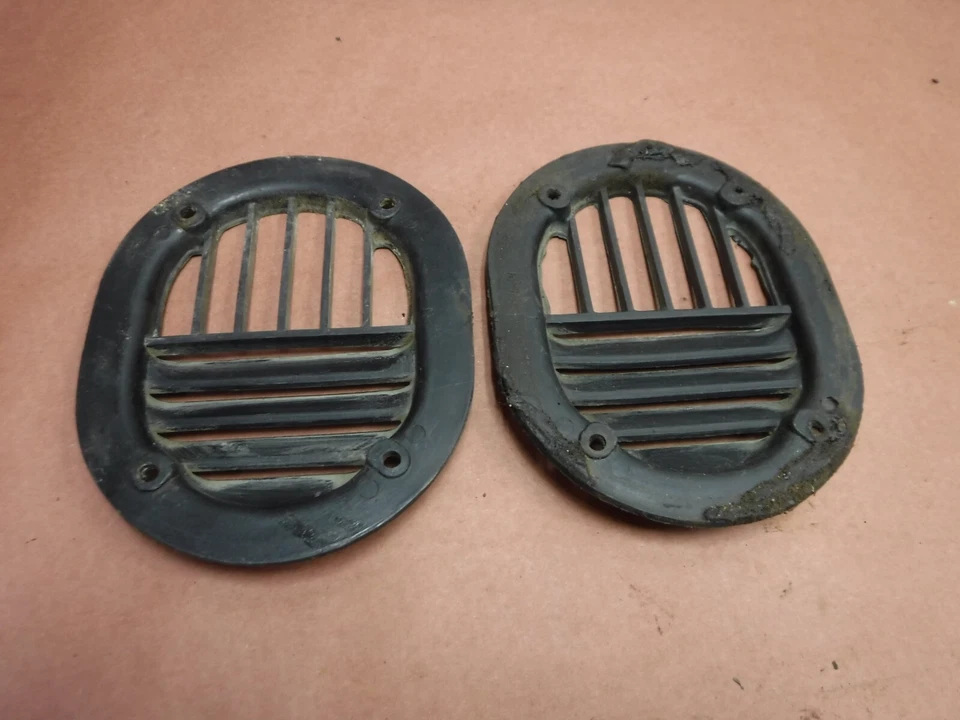 Jeep J10 J20 Wagoneer  Kick  Panel  Duct  Vent Covers Free Ship - Image 3 of 3