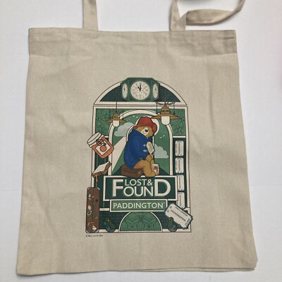 Paddington Bear Lost and Found Bag Suitcase Peru Marmalade Sandwich Pigeon New