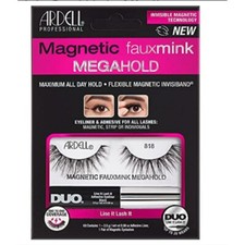 Ardell Magnetic Eyelashes Fauxmink Liquid Eyeliner 818, 1 Pair