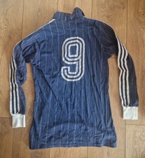 Adidas 1970s vintage football shirt template  jersey (M) match worn soccer retro