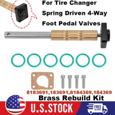 Brass Repair Kit For COATS Tire Changer Foot Pedal Valve Replaces 8183691,183691
