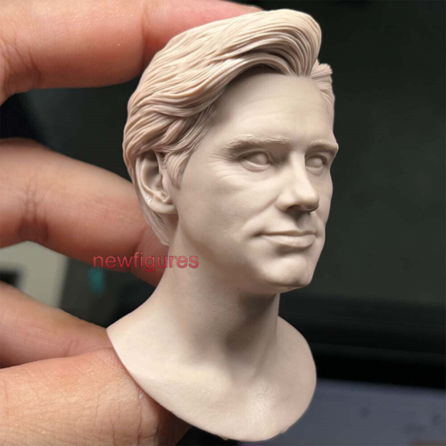1:6 Truman Show Jim Carrey Head Sculpt Modèle pour 12 pouces figurine masculine corps - Photo 1 sur 6
