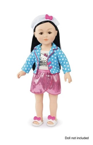 My Life As 6 piezas 2023 Hello Kitty Moda Juego para Muñeca American Girl de 18"" NUEVO - Imagen 6 de 9