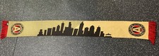 Atlanta United Scarf - Ruffneck Scarf Gold skyline Scarf. NWT