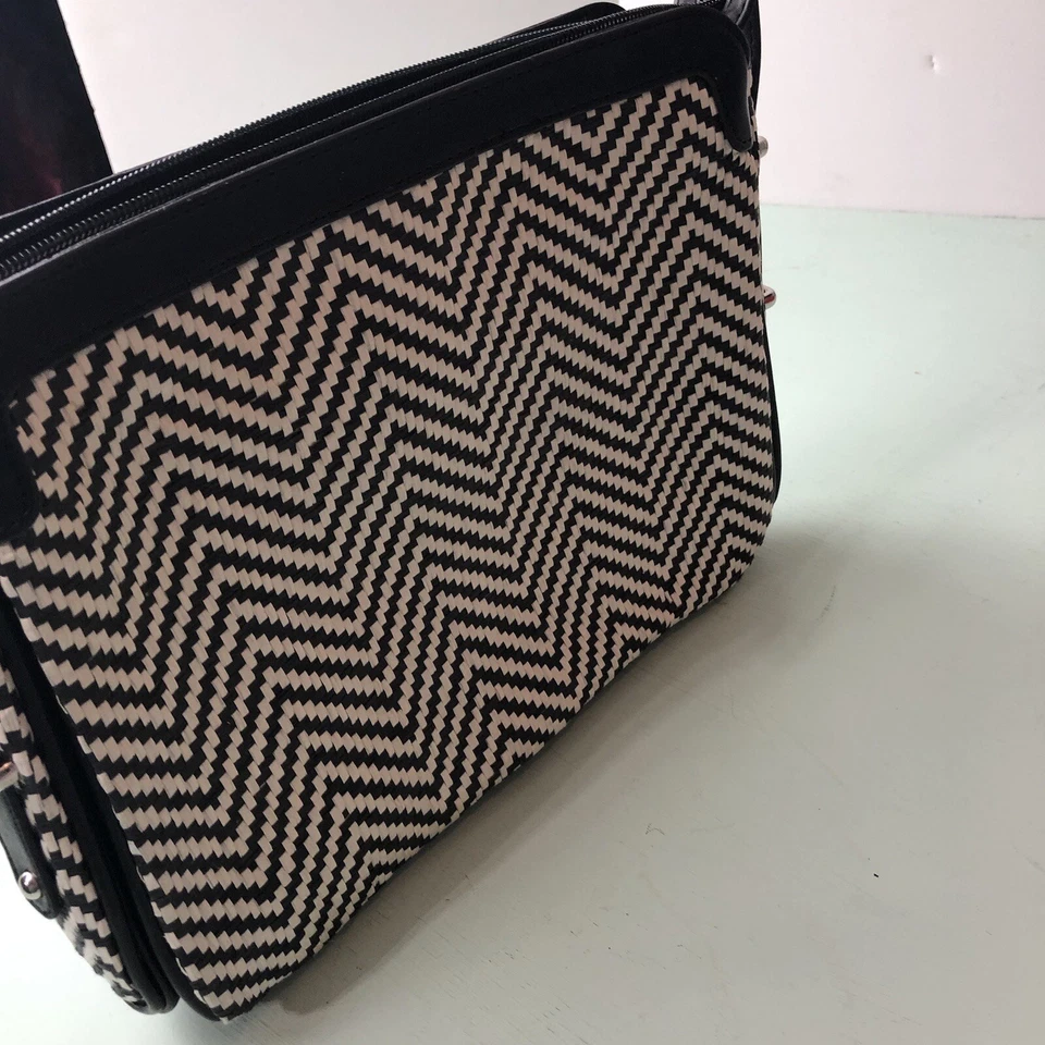 bolso london fog negro blanco Foto 4 de 4