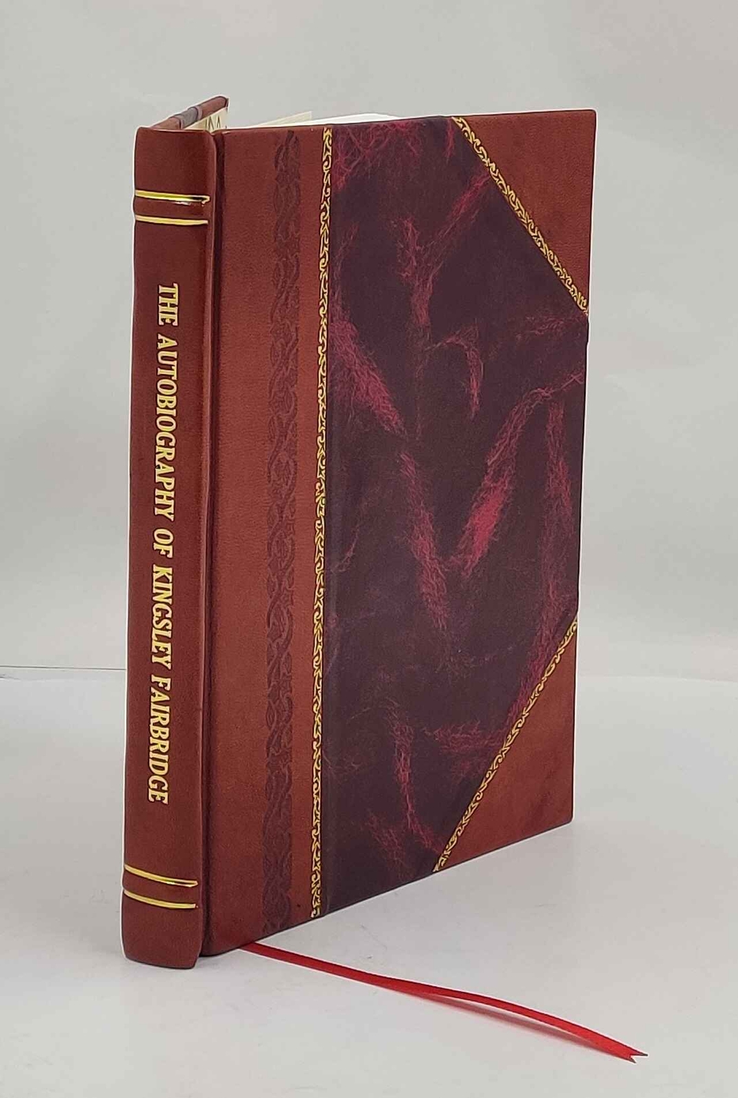 Leather Bound 1928 Autobiography of Kingsley Fairbridge by L.S. Amery